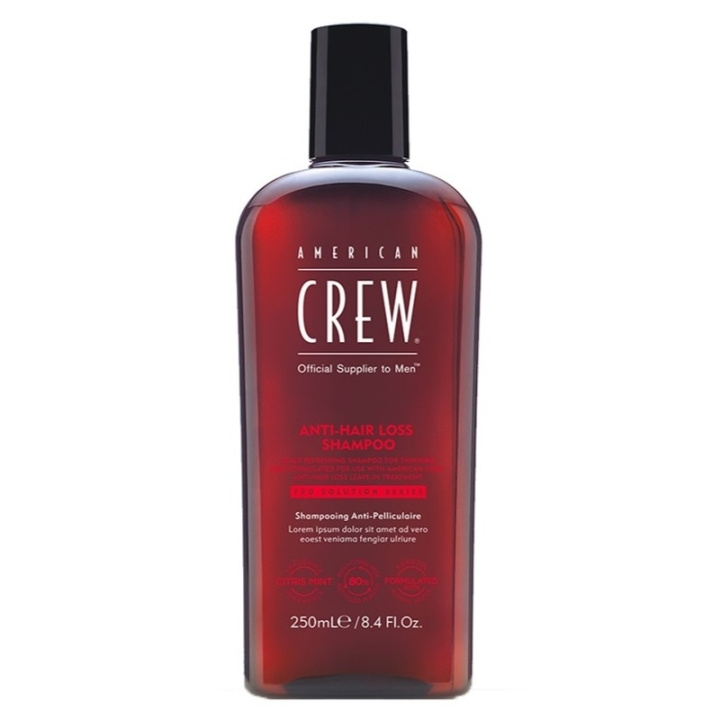 American Crew Anti-Hair Loss Shampoo 250ml i gruppen SKØNHED & HELSE / Hår og styling / Hårpleje / Shampoo hos TP E-commerce Nordic AB (C56937)