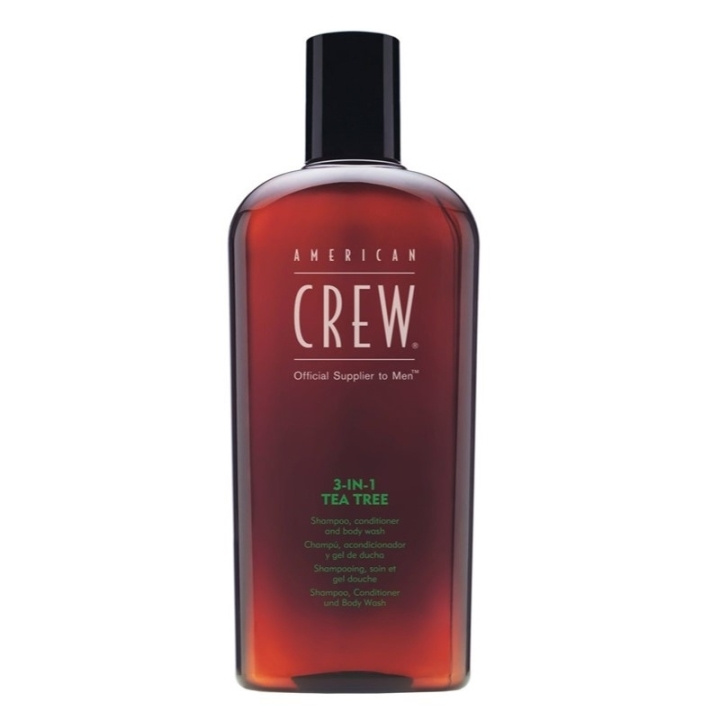 American Crew Classic 3-in-1 Tea Tree 250ml i gruppen SKØNHED & HELSE / Hår og styling / Hårpleje / Shampoo hos TP E-commerce Nordic AB (C56940)