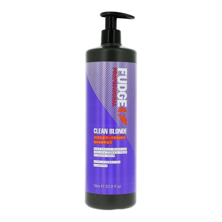 Fudge Clean Blonde Violet-Toning Shampoo 1000ml i gruppen SKØNHED & HELSE / Hår og styling / Hårpleje / Shampoo hos TP E-commerce Nordic AB (C56985)