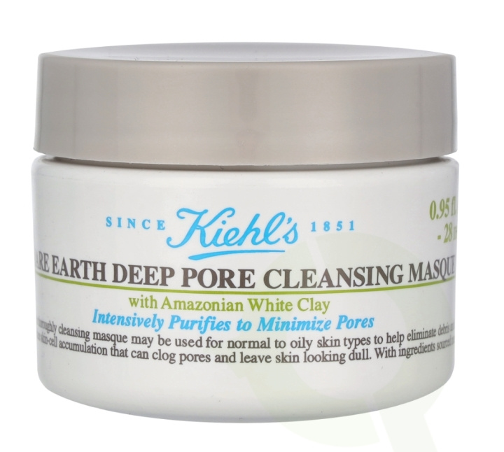 Kiehl\'s Rare Earth Deep Pore Cleansing Masque 28 ml i gruppen SKØNHED & HELSE / Hudpleje / Ansigt / Dagcreme hos TP E-commerce Nordic AB (C57048)