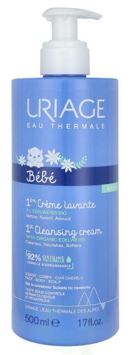 Uriage Bebe 1st Cleansing Cream 500 ml i gruppen SKØNHED & HELSE / Hudpleje / Ansigt / Ansigtscreme hos TP E-commerce Nordic AB (C57069)