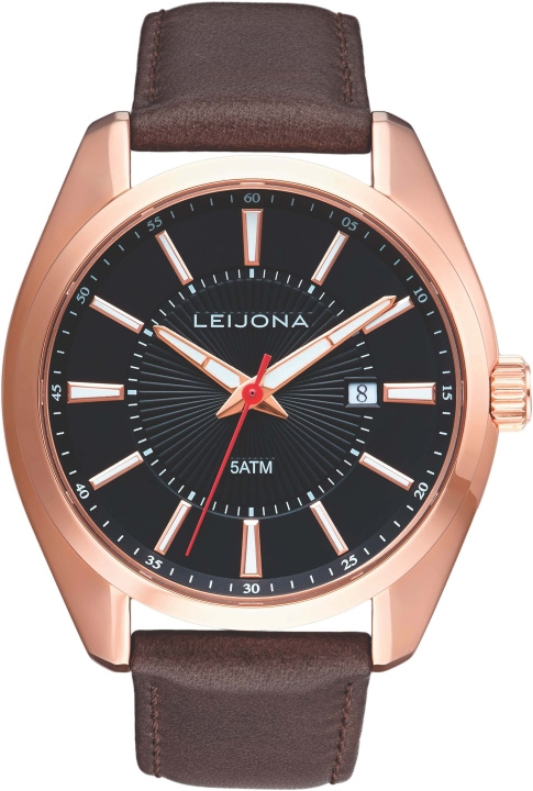 Leijona 5020-2421 armbandsur, 41,5 mm, roséguld i gruppen SPORT, FRITID & HOBBY / Accessories / Ure hos TP E-commerce Nordic AB (C57162)