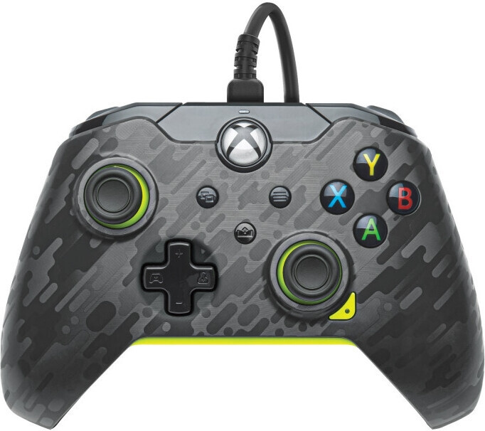 PDP Gaming Wired Controller - Electric Carbon, PC / Xbox i gruppen COMPUTERTILBEHØR / GAMING / Gamepad hos TP E-commerce Nordic AB (C57197)