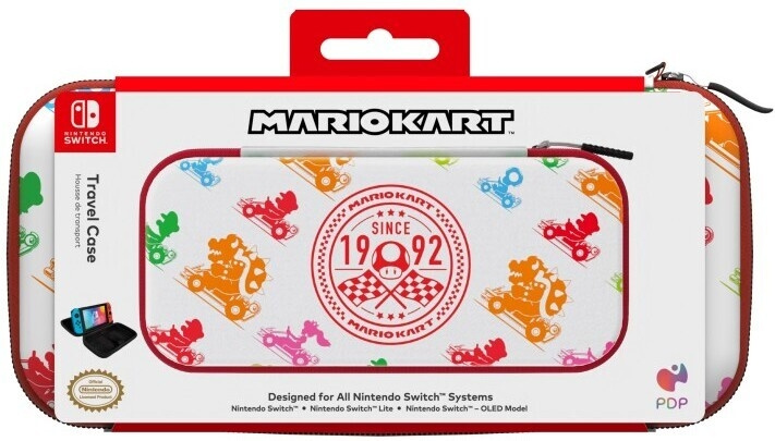 PDP Gaming Travel Case – Mario Kart Racers - Switch i gruppen HJEMMEELEKTRONIK / Spilkonsoller og tilbehør / Nintendo Switch / Tilbehør hos TP E-commerce Nordic AB (C57279)