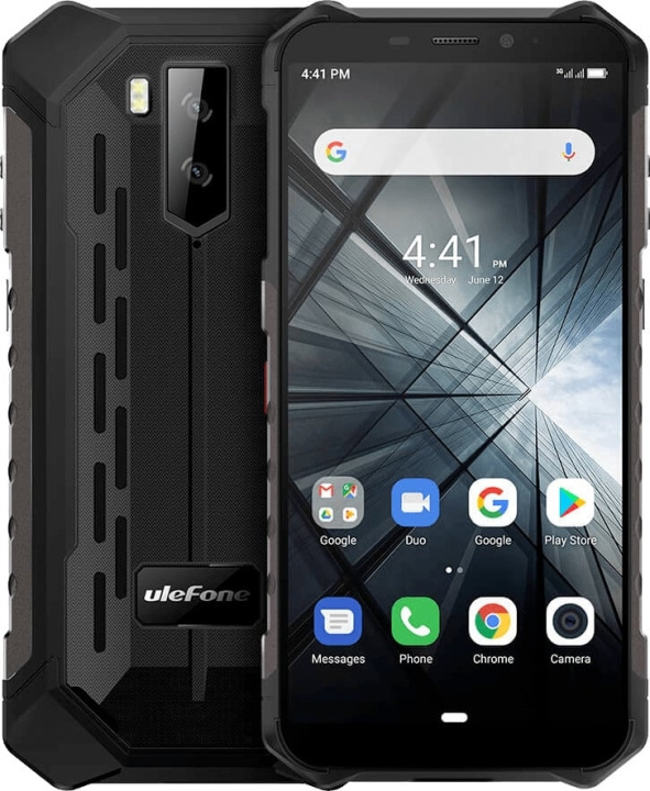 Ulefone Armor X5 32GB svart i gruppen SMARTPHONES & TABLETS / Mobiltelefoner & smartphones hos TP E-commerce Nordic AB (C57299)