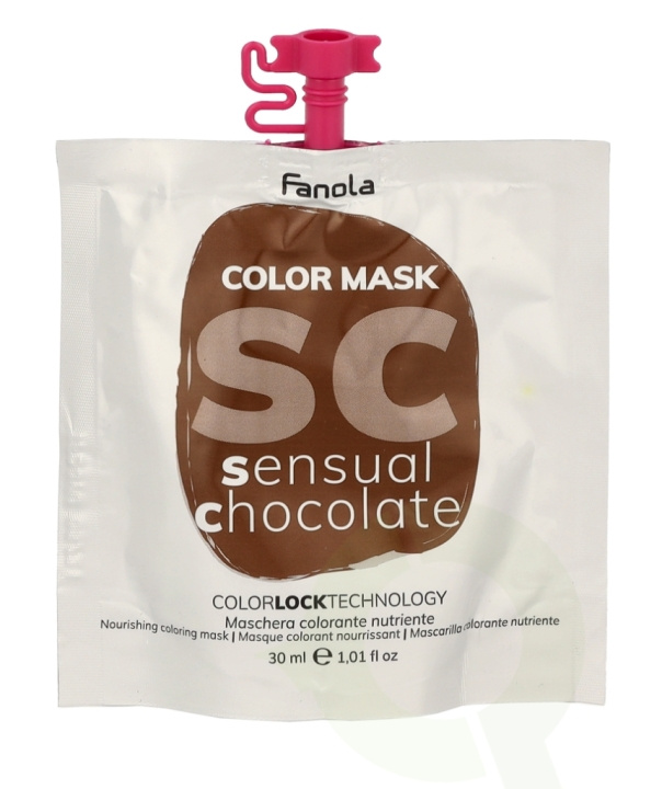 Fanola Color Mask 30 ml Sensual Chocolate i gruppen SKØNHED & HELSE / Hudpleje / Ansigt / Masker hos TP E-commerce Nordic AB (C57555)