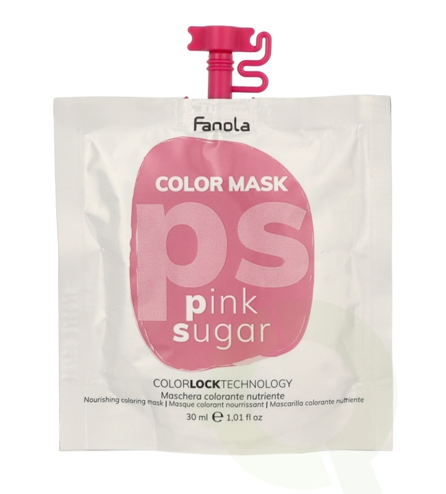 Fanola Color Mask 30 ml Pink Sugar i gruppen SKØNHED & HELSE / Hudpleje / Ansigt / Masker hos TP E-commerce Nordic AB (C57560)