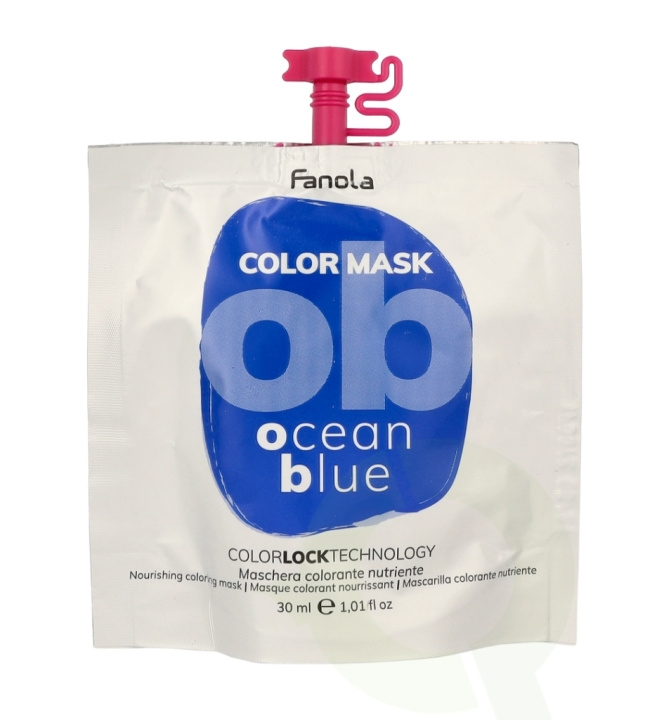 Fanola Color Mask 30 ml Ocean Blue i gruppen SKØNHED & HELSE / Hudpleje / Ansigt / Masker hos TP E-commerce Nordic AB (C57561)