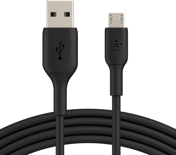 Belkin BOOST CHARGE™ Micro-USB - USB-A-kabel, 1m, svart i gruppen SMARTPHONES & TABLETS / Opladere og kabler / Kabler / Kabler microUSB hos TP E-commerce Nordic AB (C57678)
