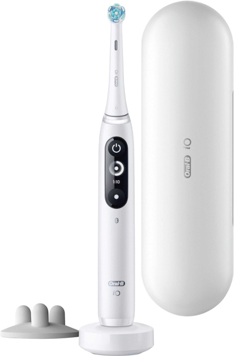 Oral B iO Series 7 - elektrisk tandborste, vit i gruppen SKØNHED & HELSE / Oral pleje / Elektriske tandbørster hos TP E-commerce Nordic AB (C57680)