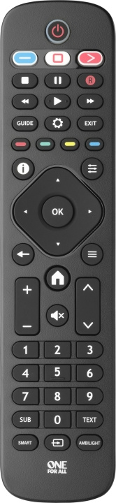 One For All URC 4913 universalfjärrkontroll för Philips TV-apparater i gruppen HJEMMEELEKTRONIK / Lyd & billede / Tv og tilbehør / Fjernbetjeninger hos TP E-commerce Nordic AB (C57708)