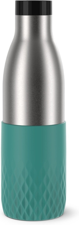 Tefal Bludrop Sleeve dricksflaska, 0,7 L, grön/stål i gruppen SPORT, FRITID & HOBBY / Friluftsliv / Termokander & vandflasker hos TP E-commerce Nordic AB (C57776)