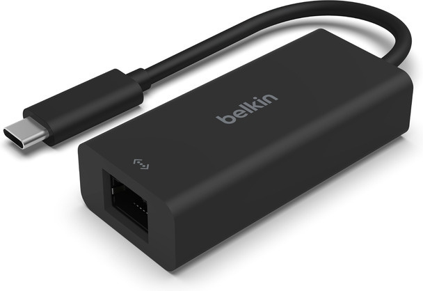Belkin USB-C - 2.5 Gigabit Ethernet adapter - USB-nätverkskort i gruppen COMPUTERTILBEHØR / Netværk / Netværkskort / USB hos TP E-commerce Nordic AB (C57786)
