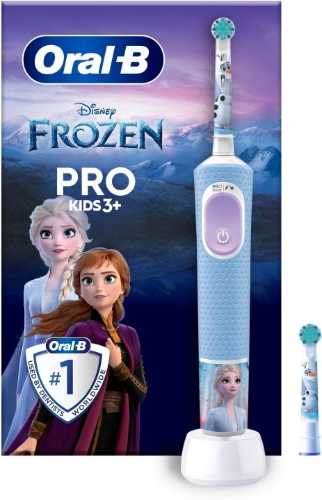Oral B Vitality Pro Kids Frozen - elektrisk tandborste i gruppen SKØNHED & HELSE / Oral pleje / Elektriske tandbørster hos TP E-commerce Nordic AB (C57815)