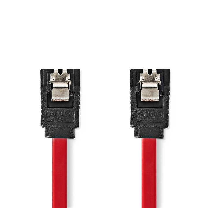 Nedis SATA kabel | 1.5 Gbps | SATA 7-Pin Hun | SATA 7-Pin Hun | Nikkelplateret | 0.50 m | Fladt | PVC | Rød | Box i gruppen COMPUTERTILBEHØR / Kabler og adaptere / Interne / SATA hos TP E-commerce Nordic AB (C57854)