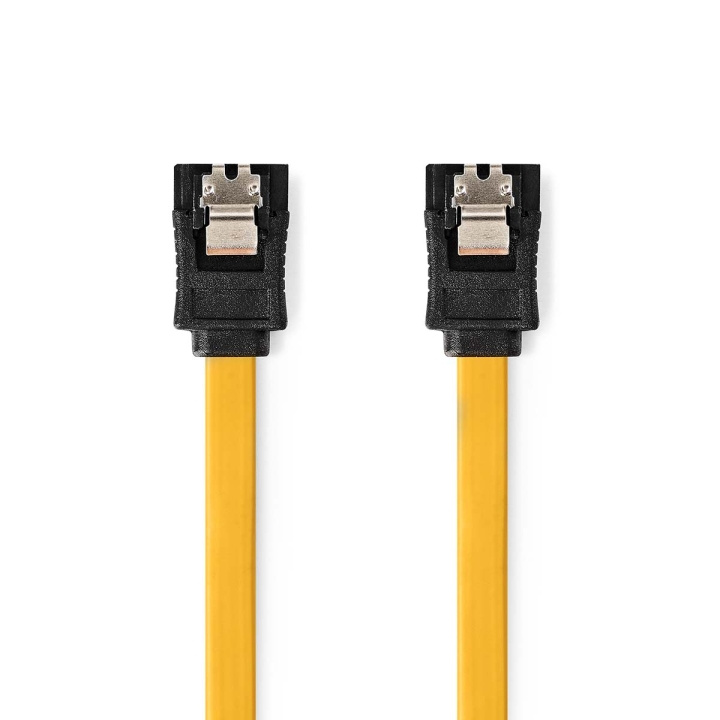 Nedis SATA kabel | 6 Gbps | SATA 7-Pin Hun | SATA 7-Pin Hun | Nikkelplateret | 0.50 m | Fladt | PVC | Gul | Box i gruppen COMPUTERTILBEHØR / Kabler og adaptere / Interne / SATA hos TP E-commerce Nordic AB (C57856)