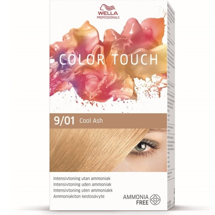 Wella Color Touch Pure Naturals 9/01 Cool Ash i gruppen SKØNHED & HELSE / Hår og styling / Hårpleje / Hårfarve / Hårfarve & Farve bombe hos TP E-commerce Nordic AB (C57920)