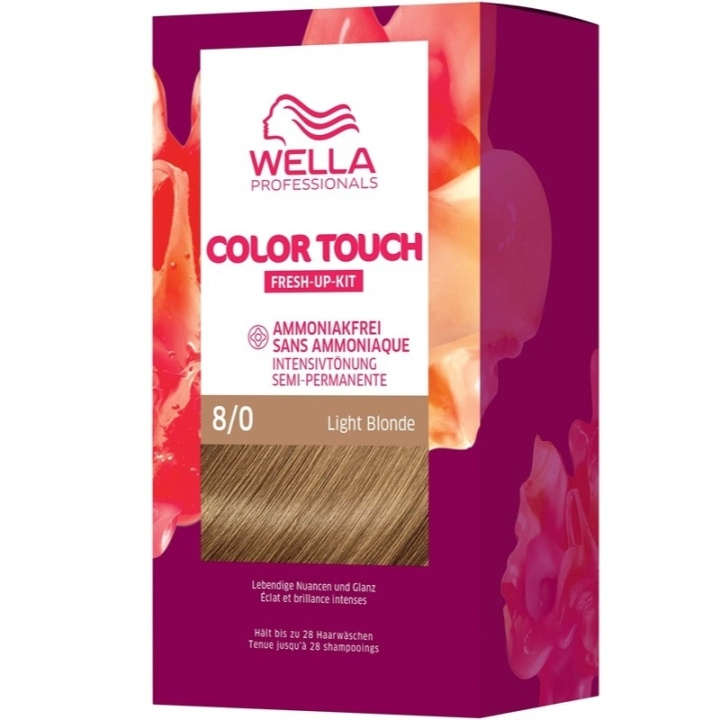 Wella Color Touch Pure Naturals 8/0 Light Blonde i gruppen SKØNHED & HELSE / Hår og styling / Hårpleje / Hårfarve / Hårfarve & Farve bombe hos TP E-commerce Nordic AB (C57939)