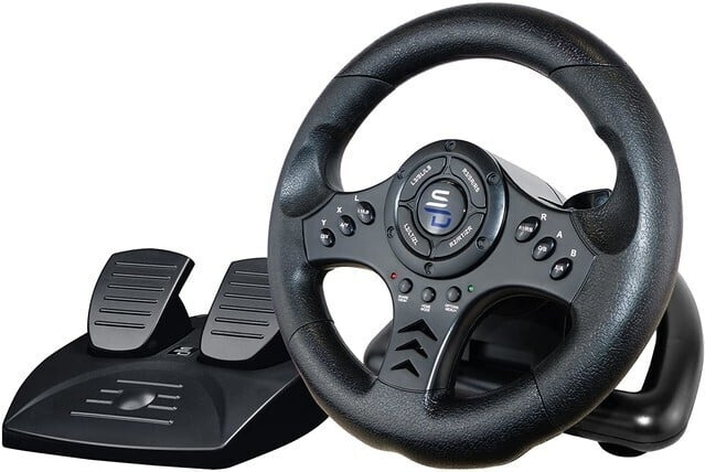 Subsonic Superdrive SV450 rattkontroll, PS4 / Xbox / Switch / PC i gruppen HJEMMEELEKTRONIK / Spilkonsoller og tilbehør / Sony PlayStation 4 / Tilbehør hos TP E-commerce Nordic AB (C58012)
