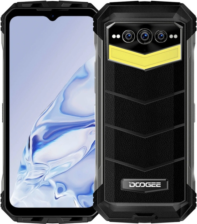 Doogee S100 Pro-telefon, 256/12 GB, svart i gruppen SMARTPHONES & TABLETS / Mobiltelefoner & smartphones hos TP E-commerce Nordic AB (C58035)