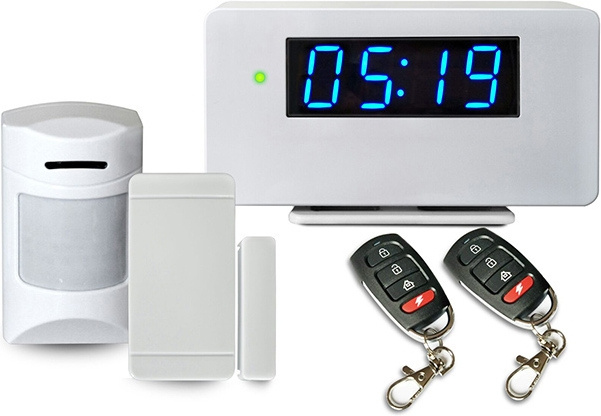 SimPal G212-V2 GSM-larmenhet och bordsklocka i gruppen HJEM, HUS & HAVE / Smart hjem / Smart home systemer hos TP E-commerce Nordic AB (C58197)