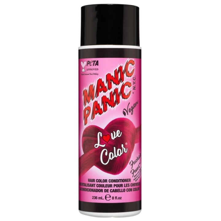 Manic Panic Love Color® Hair Color Depositing Conditioner Fuschia Fever 236ml i gruppen SKØNHED & HELSE / Hår og styling / Hårpleje / Balsam hos TP E-commerce Nordic AB (C58348)