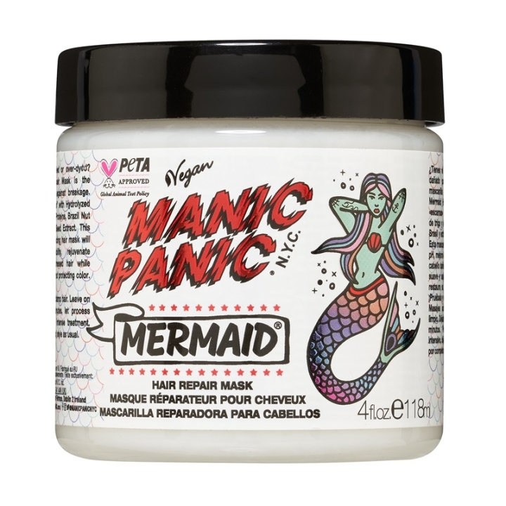 Manic Panic Mermaid Hair Repair Mask 118ml i gruppen SKØNHED & HELSE / Hår og styling / Hårpleje / Hårmaske hos TP E-commerce Nordic AB (C58349)