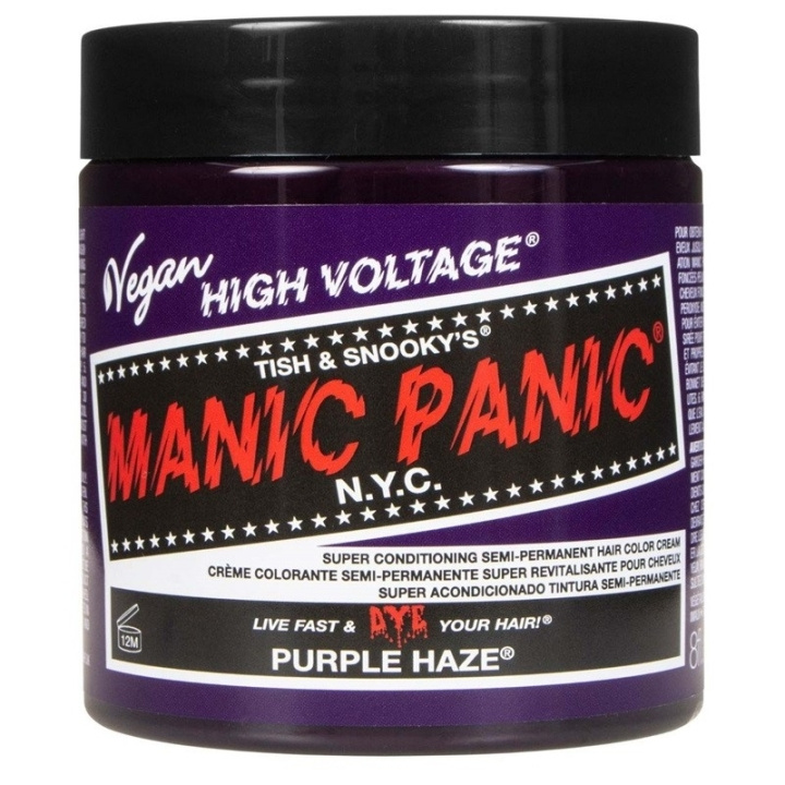 Manic Panic Purple Haze Classic Creme 237ml i gruppen SKØNHED & HELSE / Hår og styling / Hårpleje / Hårfarve / Hårfarve & Farve bombe hos TP E-commerce Nordic AB (C58355)
