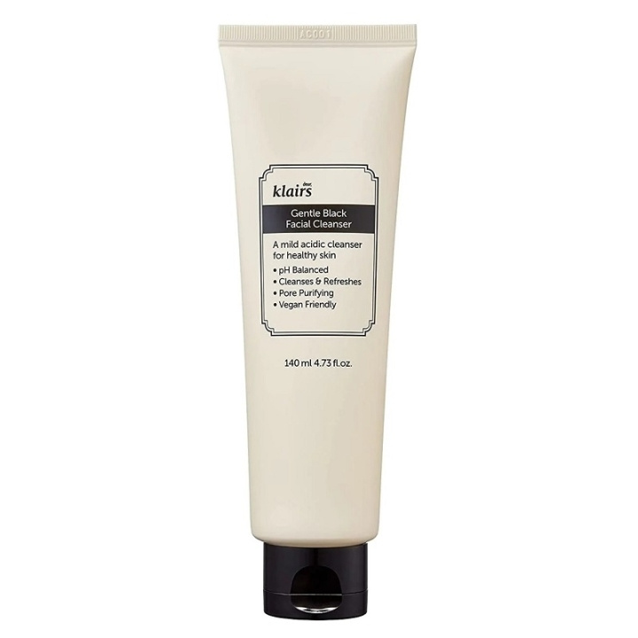 Klairs Gentle Black Facial Cleanser 140ml i gruppen SKØNHED & HELSE / Hudpleje / Ansigt / Rengøring hos TP E-commerce Nordic AB (C58401)