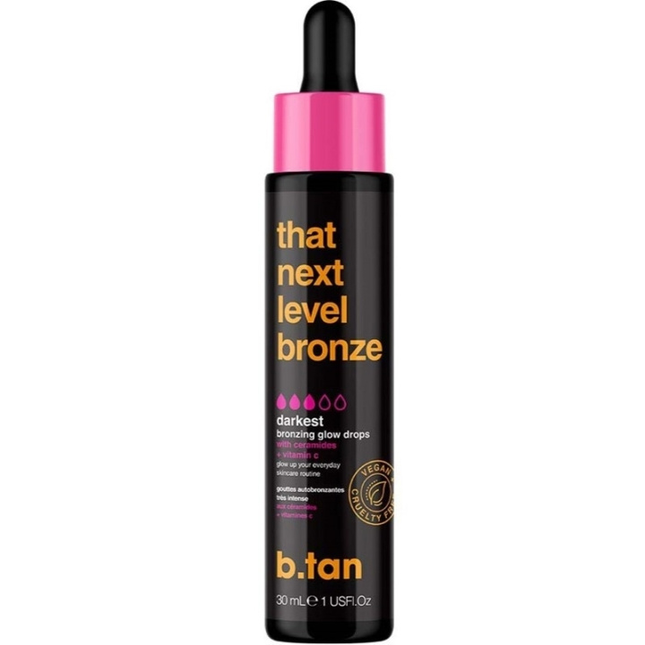 b.tan That Next Level Bronze Bronzing Glow Drops 30ml i gruppen SKØNHED & HELSE / Hudpleje / Tanning / Brun uden sol hos TP E-commerce Nordic AB (C58416)