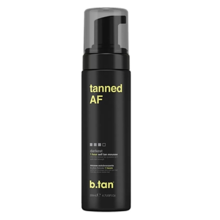 b.tan Tanned AF Self Tan Mousse 200ml i gruppen SKØNHED & HELSE / Hudpleje / Tanning / Brun uden sol hos TP E-commerce Nordic AB (C58421)