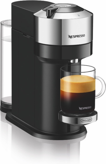 Nespresso Vertuo Next Deluxe kapselmaskin, svart/silver i gruppen HJEM, HUS & HAVE / Husholdningsapparater / Kaffe og espresso / Kaffemaskiner hos TP E-commerce Nordic AB (C58452)