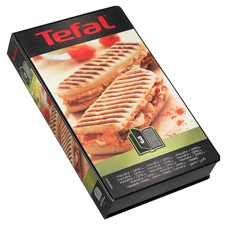 Tefal Snack Collection bakplåtar: 3 Paninis i gruppen HJEM, HUS & HAVE / Køkkenredskaber / Bagetilbehør hos TP E-commerce Nordic AB (C58464)