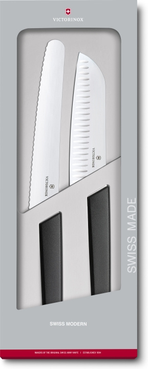 Victorinox Swiss Modern knivset, 2 delar i gruppen HJEM, HUS & HAVE / Køkkenredskaber / Køkkenknive & Knivslibemaskiner hos TP E-commerce Nordic AB (C58491)