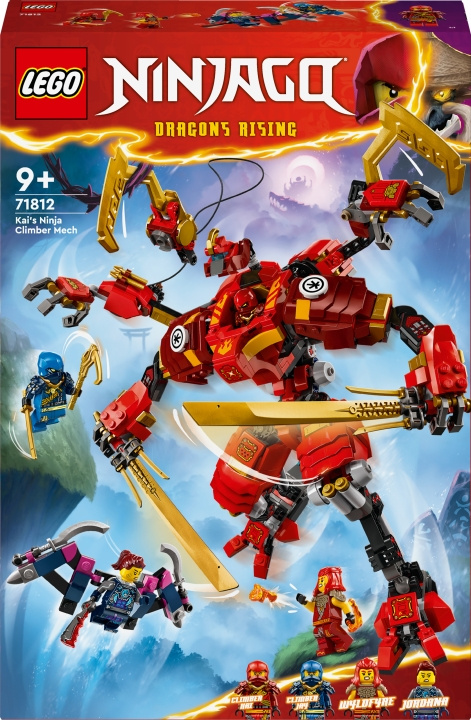 LEGO Ninjago 71812 - Kais ninja klätterrobot i gruppen LEGETØJ, BØRN & BABY / Legetøj / Bygge legesager / Lego hos TP E-commerce Nordic AB (C58539)