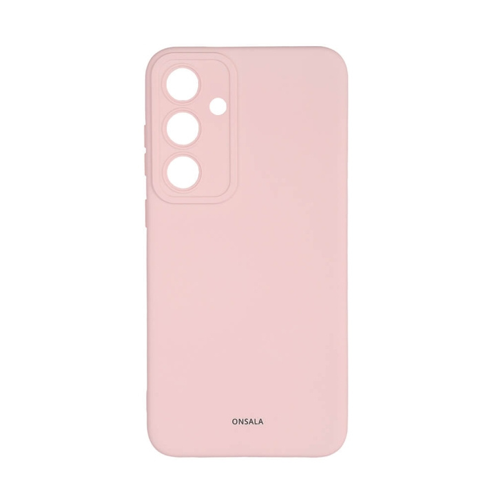 Onsala Backcover Sil Touch Samsung S24+ 5G Chalk Pink i gruppen SMARTPHONES & TABLETS / Mobil Beskyttelse / Samsung hos TP E-commerce Nordic AB (C58609)