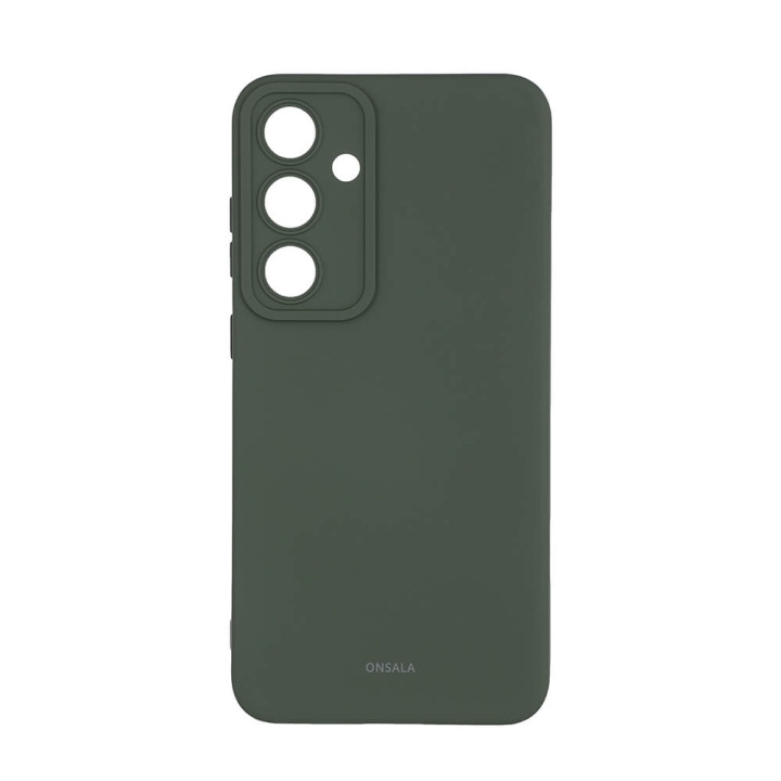 Onsala Backcover Sil Touch Samsung S24+ 5G Olive Green i gruppen SMARTPHONES & TABLETS / Mobil Beskyttelse / Samsung hos TP E-commerce Nordic AB (C58611)
