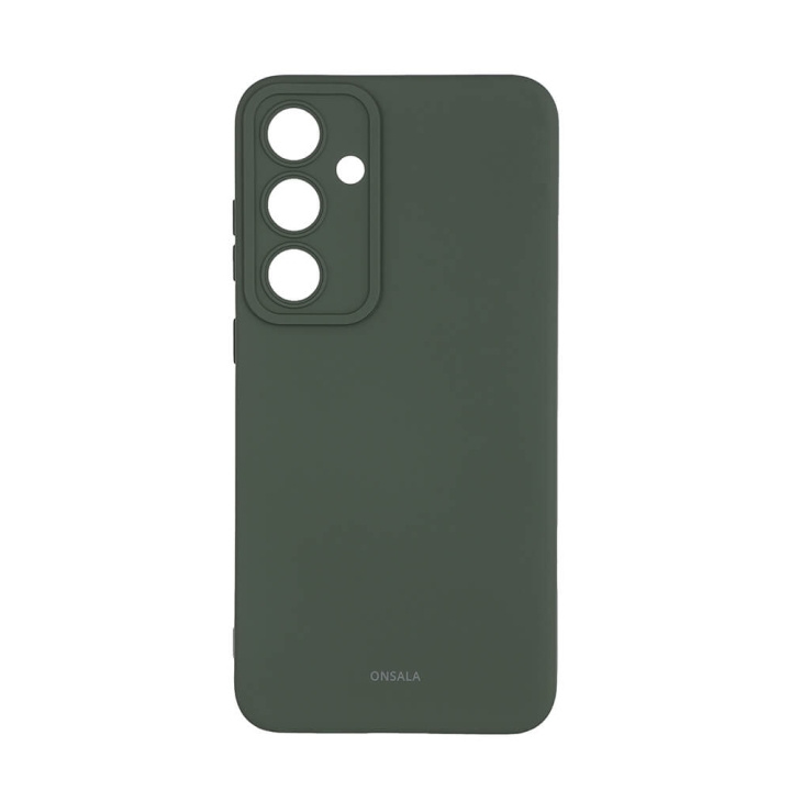 Onsala Cover Silikone Samsung S24+ 5G Olivengrøn i gruppen SMARTPHONES & TABLETS / Mobil Beskyttelse / Samsung hos TP E-commerce Nordic AB (C58611)
