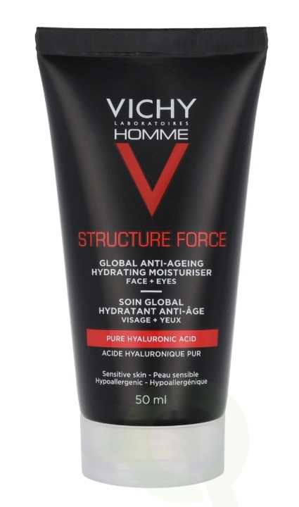Vichy Homme Structure Force Hydrating Moisturiser 50 ml Complete Anti-Aging i gruppen SKØNHED & HELSE / Hudpleje / Ansigt / Ansigtscreme hos TP E-commerce Nordic AB (C58775)