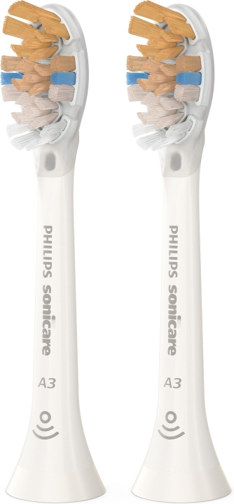Philips A3 Premium All-in-One - Brush head, white, 2 pcs i gruppen SKØNHED & HELSE / Oral pleje / Tilbehør til elektriske tandbørster hos TP E-commerce Nordic AB (C58859)