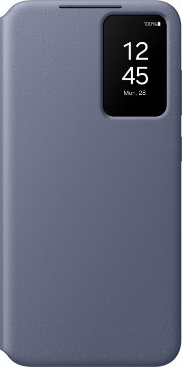 Samsung Galaxy S24+ Clear View plånboksfodral, lila i gruppen SMARTPHONES & TABLETS / Mobil Beskyttelse / Samsung hos TP E-commerce Nordic AB (C58905)