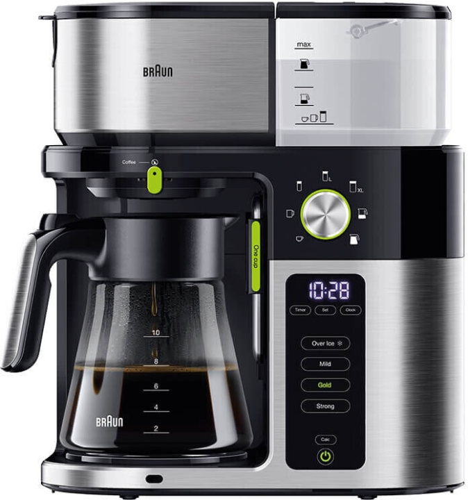 Braun KF9050BK MultiServe coffee maker i gruppen HJEM, HUS & HAVE / Husholdningsapparater / Kaffe og espresso / Kaffemaskiner hos TP E-commerce Nordic AB (C58914)