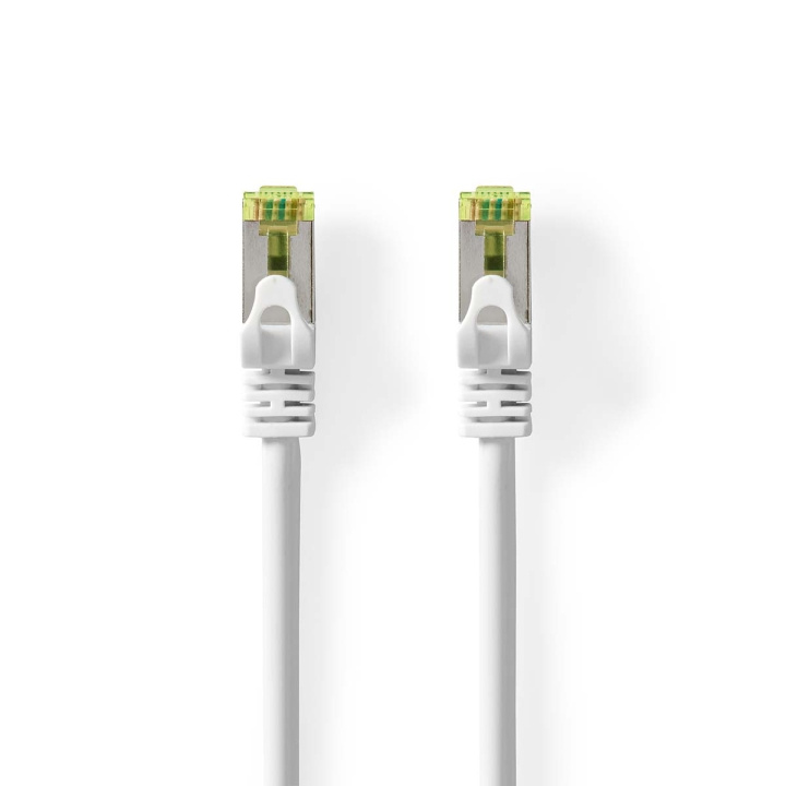 Nedis CAT7 netværkskabel | S/FTP | RJ45 Han | RJ45 Han | 1.00 m | Snagless | Runde | LSZH | Hvid | Label i gruppen COMPUTERTILBEHØR / Kabler og adaptere / Netværkskabler / Cat7 hos TP E-commerce Nordic AB (C59005)