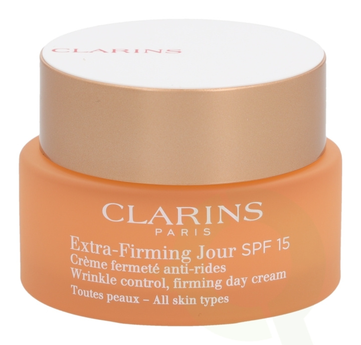 Clarins Extra-Firming Jour Firming Day Cream SPF15 50 ml All Skin Types i gruppen SKØNHED & HELSE / Hudpleje / Ansigt / Ansigtscreme hos TP E-commerce Nordic AB (C59030)