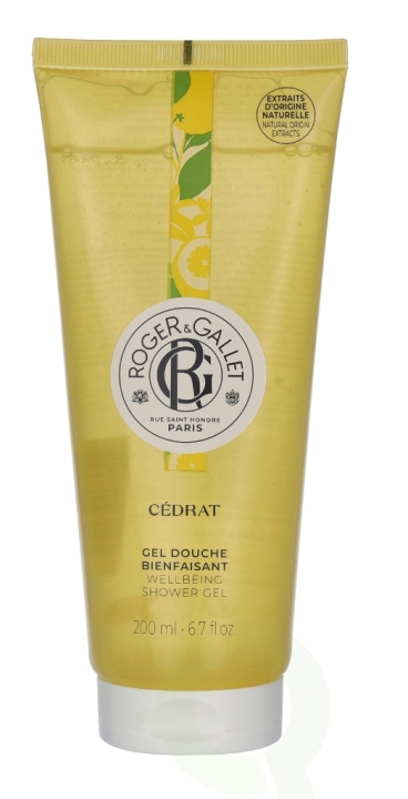 Roger & Gallet Cedrat Shower Gel 200 ml i gruppen SKØNHED & HELSE / Hår og styling / Hårpleje / Shampoo hos TP E-commerce Nordic AB (C59054)