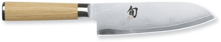 KAI Shun Classic White - Santoku knife, 18 cm i gruppen HJEM, HUS & HAVE / Køkkenredskaber / Køkkenknive & Knivslibemaskiner hos TP E-commerce Nordic AB (C59119)