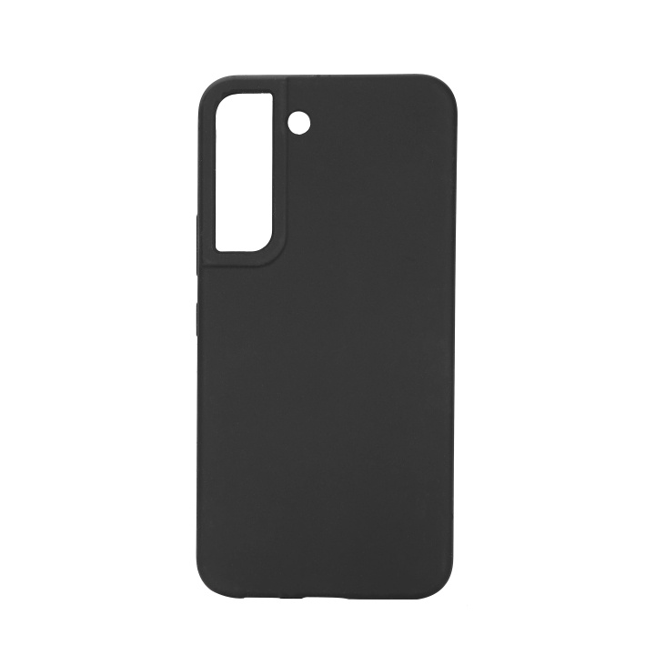 Essentials Samsung Galaxy S21 FE silicone back cover, Black i gruppen SMARTPHONES & TABLETS / Mobil Beskyttelse / Samsung hos TP E-commerce Nordic AB (C59185)