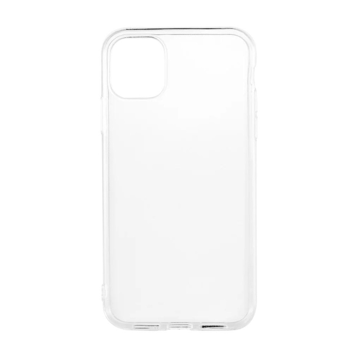 Essentials iPhone XR/11 TPU back cover, Transparent i gruppen SMARTPHONES & TABLETS / Mobil Beskyttelse / Apple / iPhone XR hos TP E-commerce Nordic AB (C59484)