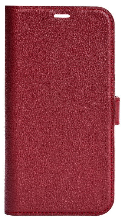 Essentials iPhone XR/11 leather wallet, detachable, Red i gruppen SMARTPHONES & TABLETS / Mobil Beskyttelse / Apple / iPhone XR hos TP E-commerce Nordic AB (C59490)