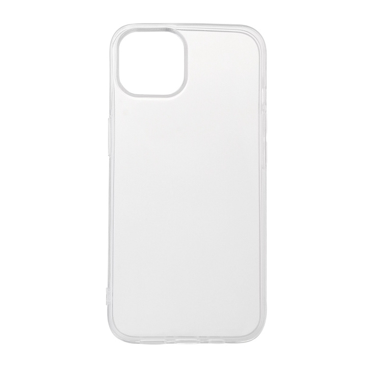 Essentials iPhone 14 TPU back cover, Transparent i gruppen SMARTPHONES & TABLETS / Mobil Beskyttelse / Apple / iPhone 14 hos TP E-commerce Nordic AB (C59492)